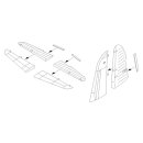 1:72 Martin B-26F/G Control surfaces