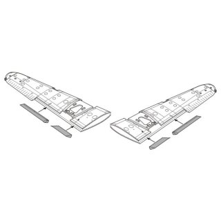 1:72 Martin B-26F/G Wing flaps set