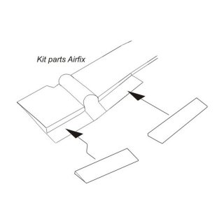 1:72 Canberra PR.Mk.9 Landing flaps