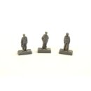 1:72 WWII US bomber pilot and two gunners