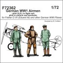 1:72 German WW1 Airmen-pilot(H.G.)in flight suit,pilot in...