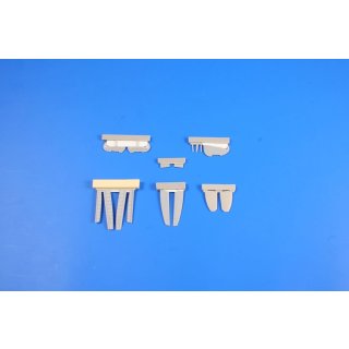 1:72 Spitfire PR Mk.XIX Control surfaces set