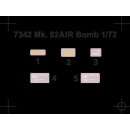 1:72 Mk.82AIR BSU49B Bomb(Air Inflatable Reta Retarder)...