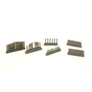 1:72 P-40-Undercarriage Set(contains wheel structure and...