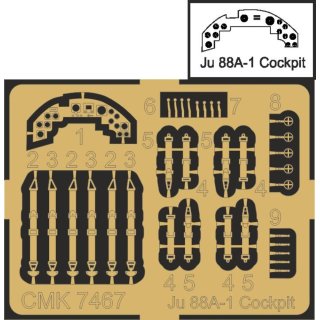 1:72 Junkers Ju 88A-1 Cockpit