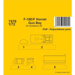 1:72 F-18E/F Hornet Gun Bay