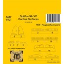 1:72 Spitfire Mk.VC Control Surfaces / for Airfix kit