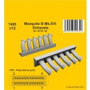 1:72 Mosquito B Mk.XVI Exhausts