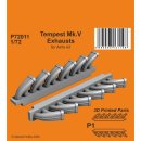 1:72 Tempest Mk.V Exhausts