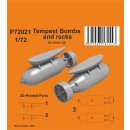 1:72 Tempest Bombs (1000 Lb) and racks