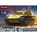 1:35 Fist of war, WWII German E-60 heavy tank with twin