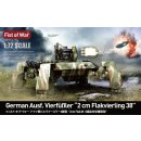 1:72 Fist of war, WWII germany E50 with flak 38 anti-air...